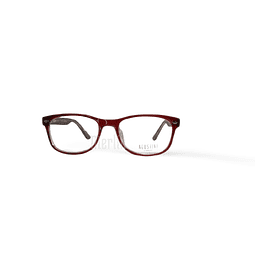 Armazón Óptico AGUSTINO Acetato Rojo Borgoña