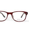 Armazón Óptico AGUSTINO Acetato Rojo Borgoña