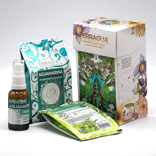 Kit AGUAMARINA (Protección & Voluntad) - Arcángel Miguel