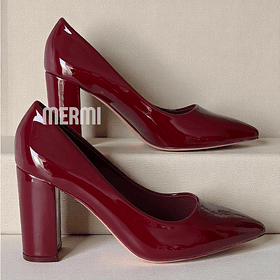 ZAPATO TACON 591 BURDEOS