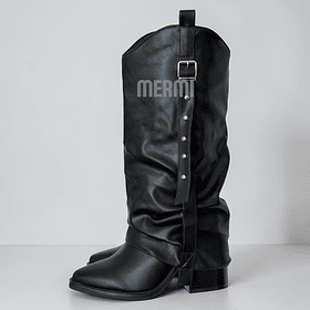 BOTAS 5380 ECO CUERO NEGRO 