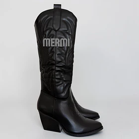 BOTAS TEXANAS LARGAS G39 NEGRO