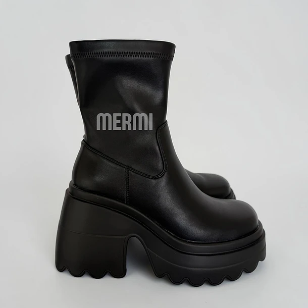 BOTIN ECO CUERO NEGRO 2410