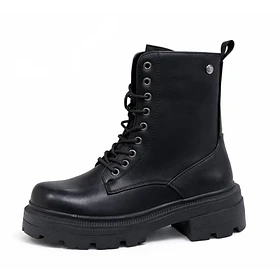 BOTAS ECO CUERO NEGRO K29