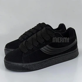 ZAPATILLAS MODA 5315 NEGRO ENTERO