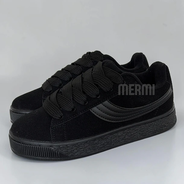 ZAPATILLAS MODA 5315 NEGRO ENTERO
