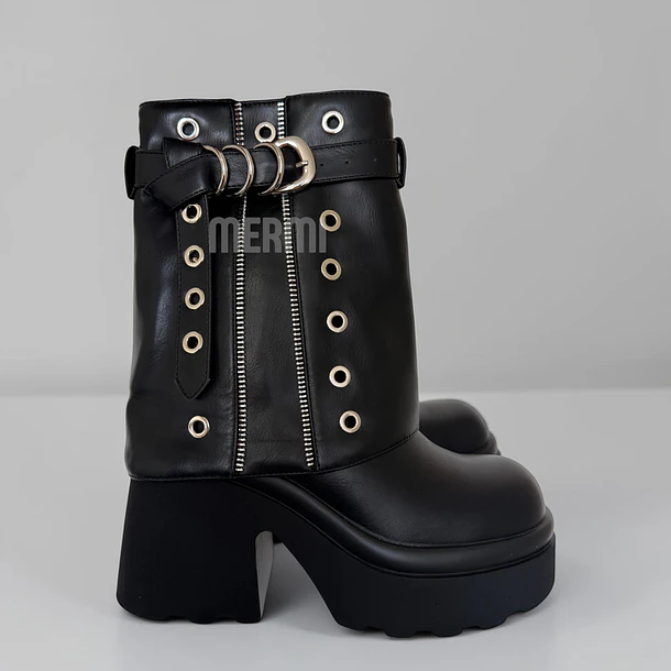 BOTIN 5325 ECO CUERO NEGRO