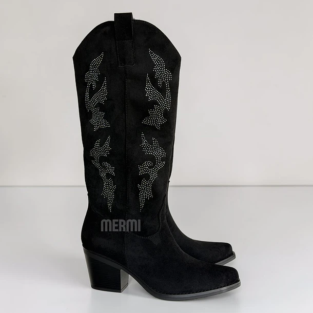 BOTAS TEXANAS Q57 NEGRO