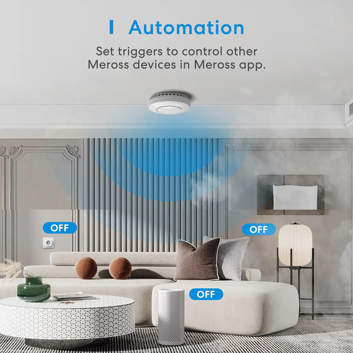 Detector de Humo Inteligente SIN HUB WiFi - GS559A