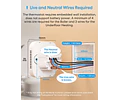 MTS215B Termostato inteligente Wi-Fi 