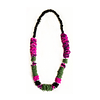 Collar Fucsia-green 