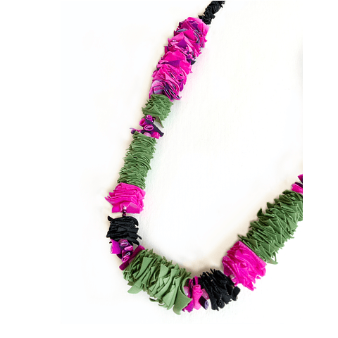 Collar Fucsia-green 