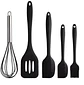 Conjunto de 5 utensílios de cozinha de silicone - Thumbnail 2
