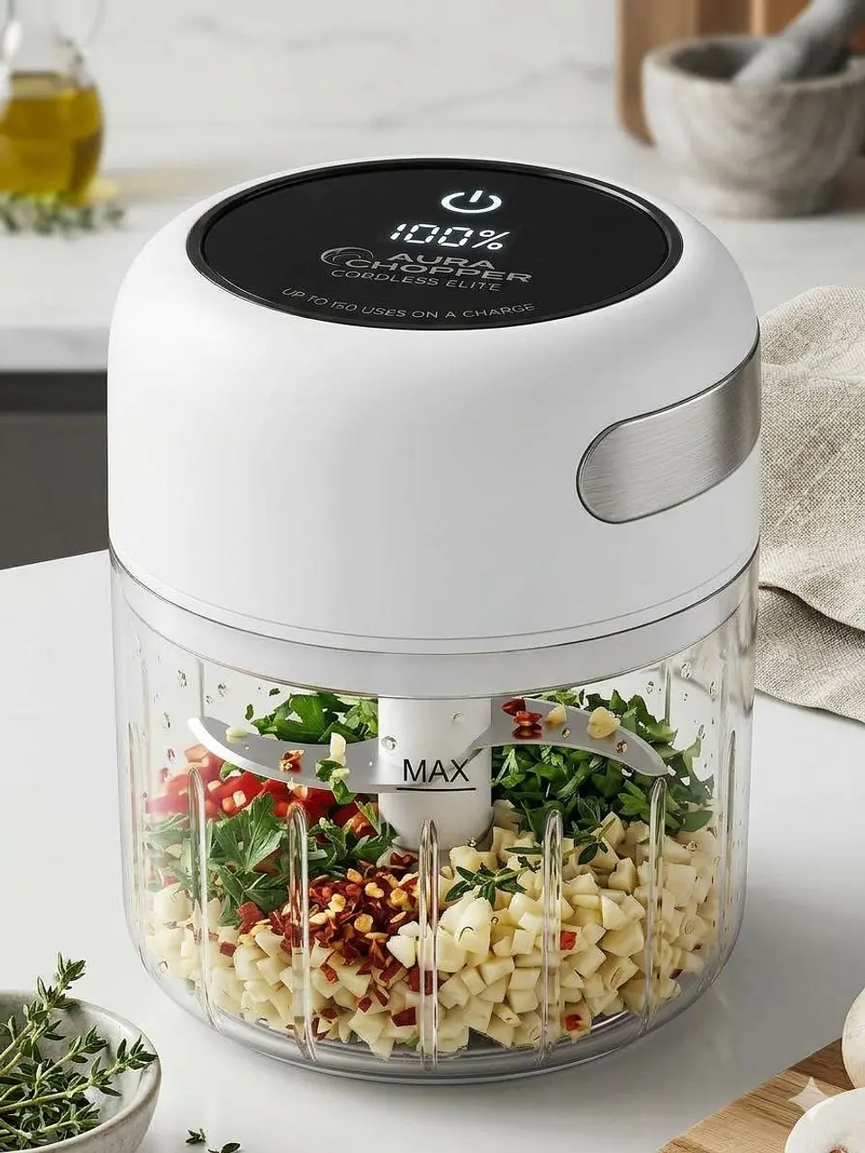 Mini Processador Elétrico Aura 3