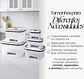 Kit De 5 Potes De Plastico Para Alimentos - Thumbnail 3