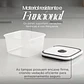 Kit De 5 Potes De Plastico Para Alimentos - Thumbnail 4