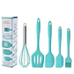 Conjunto de 5 utensílios de cozinha de silicone - Thumbnail 5