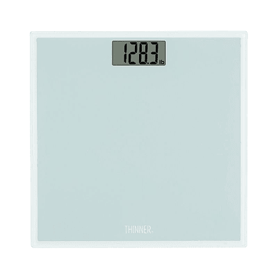 Thinner Glass Weight Scale Silver