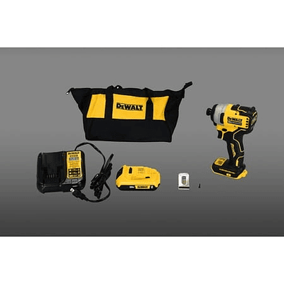 DEWALT ATOMIC 20V MAX* Brushless Cordless Compact 1/4 in. Impact Driver Kit