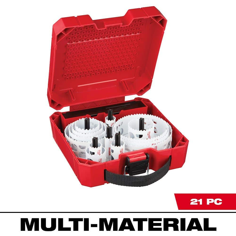 Milwaukee Tool HOLE DOZER General-Purpose Hole Saw Kit - 21PC