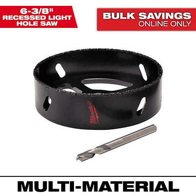 Milwaukee Tool 6-3/8  Recessed Light Hole Saw
