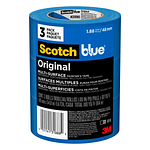 Scotch Blue Painter s Tape  1.88 in. x 60 yd.  3 Pack  Original Multi-Surface  Paint Supplies