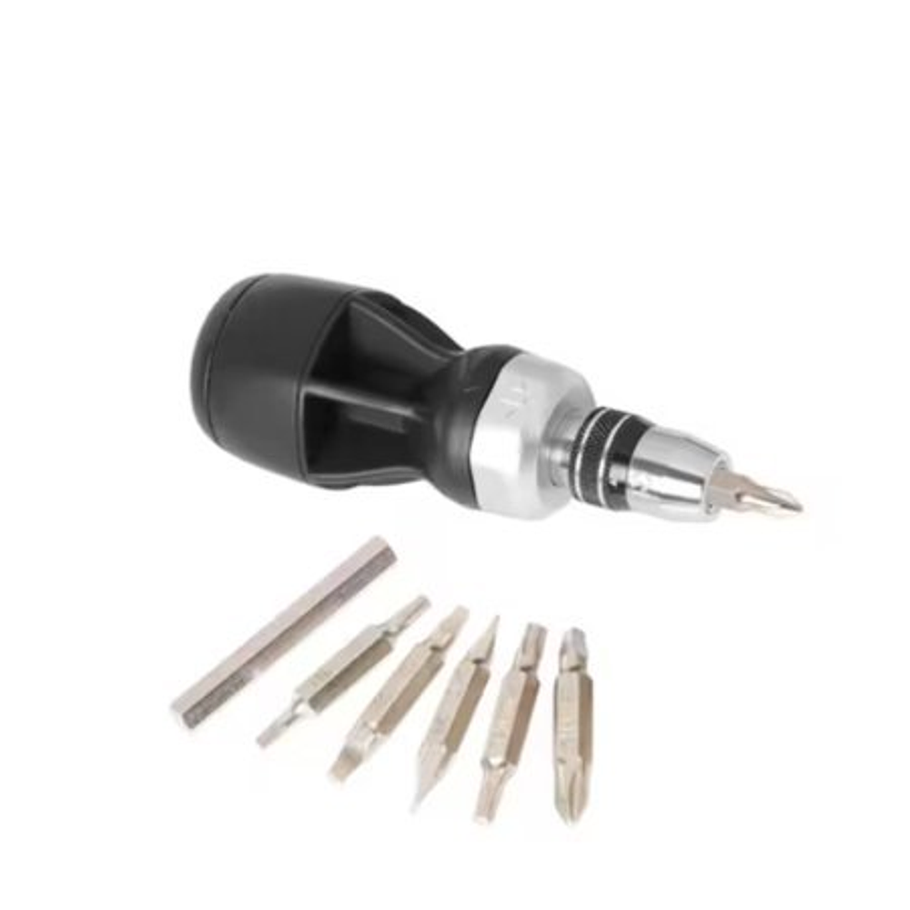 Husky 12-in-1 Quick Load Ratcheting Stubby Screwdriver Set