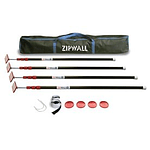 Zipwall ZipPole Telescoping 10-1/4 ft. L X 1 in. D Stainless Steel Extension Pole Multicolored
