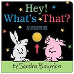 Hey! What's That? - by Sandra Boynton (Board Book)