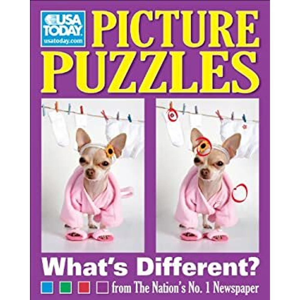 USA Today Picture Puzzles: What's Different? (Paperback)