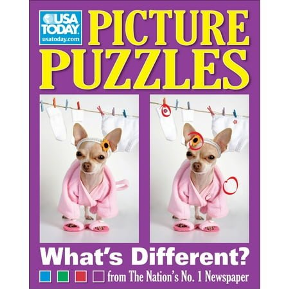 USA Today Picture Puzzles: What's Different? (Paperback)
