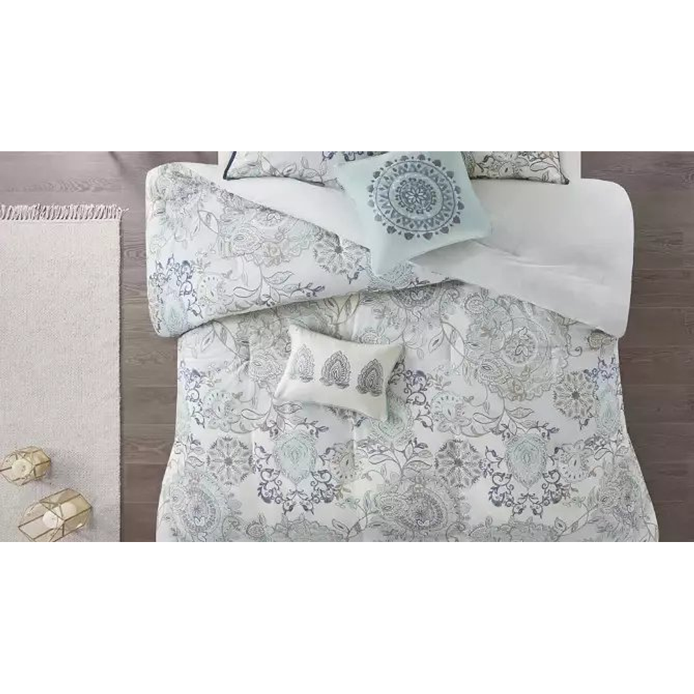 12pc Jacquard Comforter Set - Madison Park