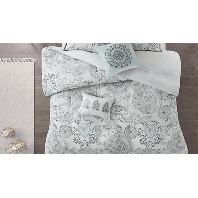 12pc Jacquard Comforter Set - Madison Park