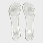 Fab Feet Women's by Foot Petals 3/4 Gel Insoles Shoe Cushion Clear - Size (6-11)