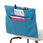 Canvas Desk Tool Holder Deep Sea Blue - up&up™: Office Supplies Organizer, Polyester Canvas, 15" Height, 18" Width