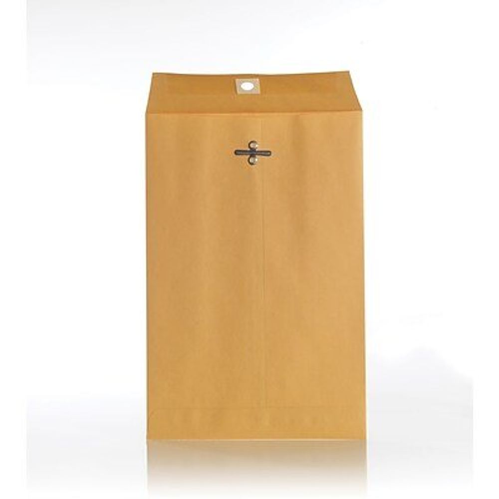 Staples Kraft Clasp Envelopes Brown 12/Pack (594411/19003)