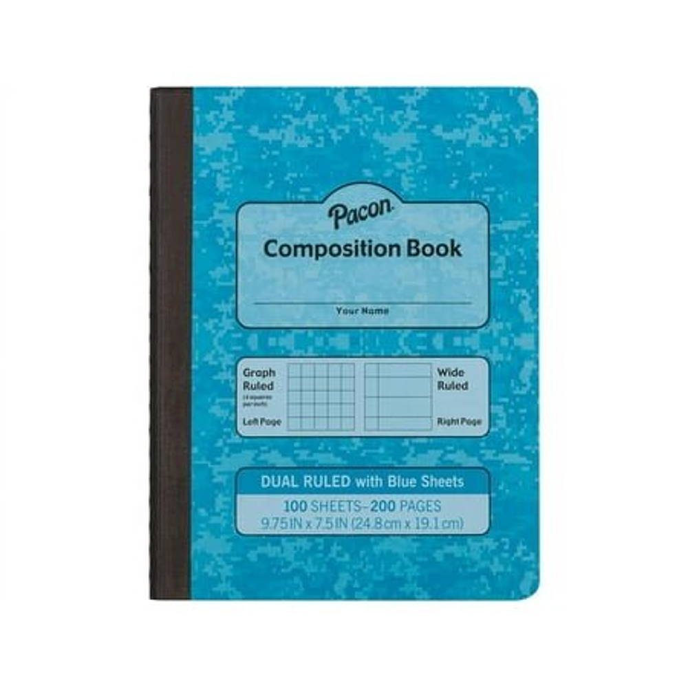 Pacon Dual Ruled Composition Book