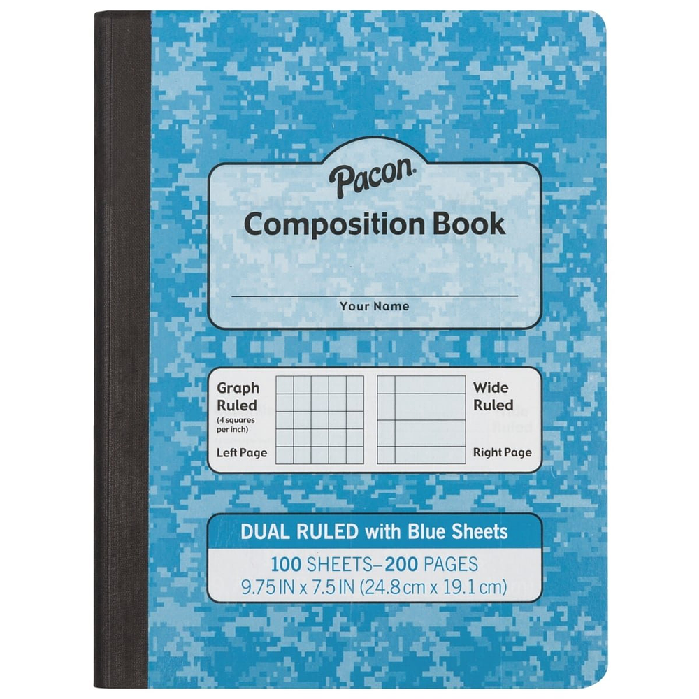Pacon Dual Ruled Composition Book