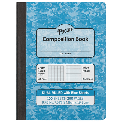 Pacon Dual Ruled Composition Book