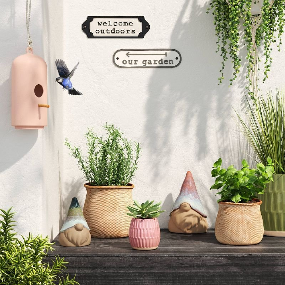 Outdoor Silo Bird House - Threshold™