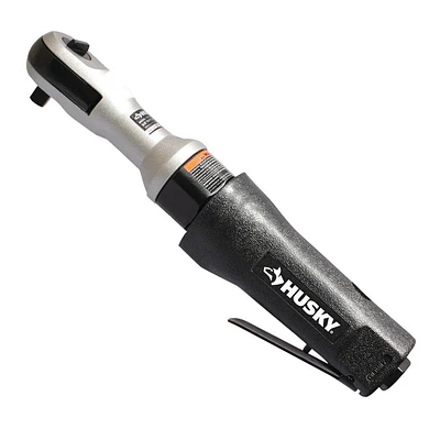 Husky 50 ft/lbs Max Torque 3/8 Inch Ratchet Wrench with Rubberized Grip and Lightweight Aluminum Housing (New Open Box)