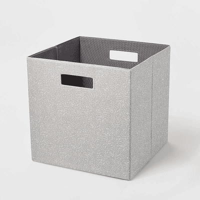 MISSING BOTTOM CARDBOARD - 13" x 13" Fabric Bin - Brightroom™