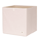 3 Sprouts Recycled Fabric Storage Box - Solid Cream