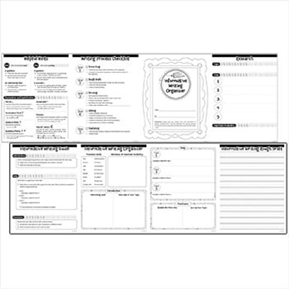 EXPOSITORY WRITING ORGANIZER FOLD OUTS GR 2-3 30 SET