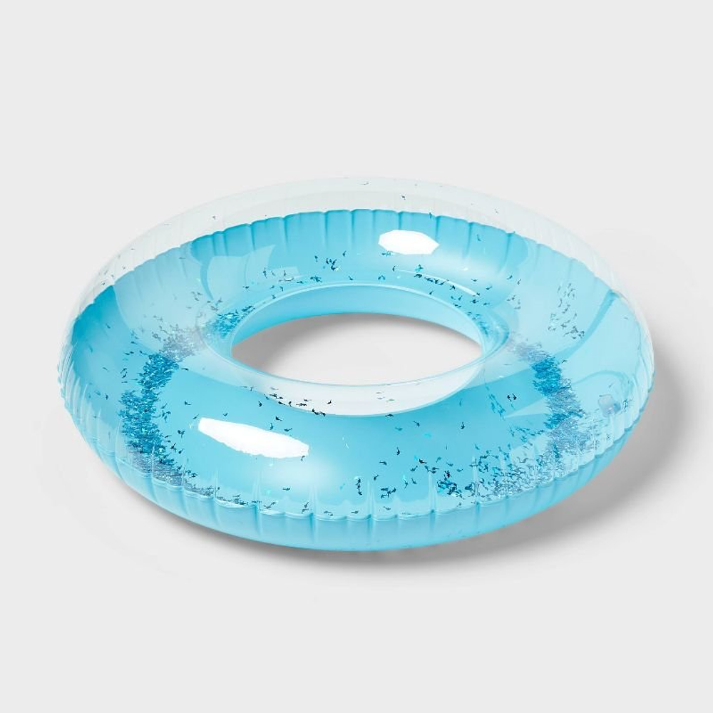 36" Inflatable Glitter Swim Tube - Sun Squad™