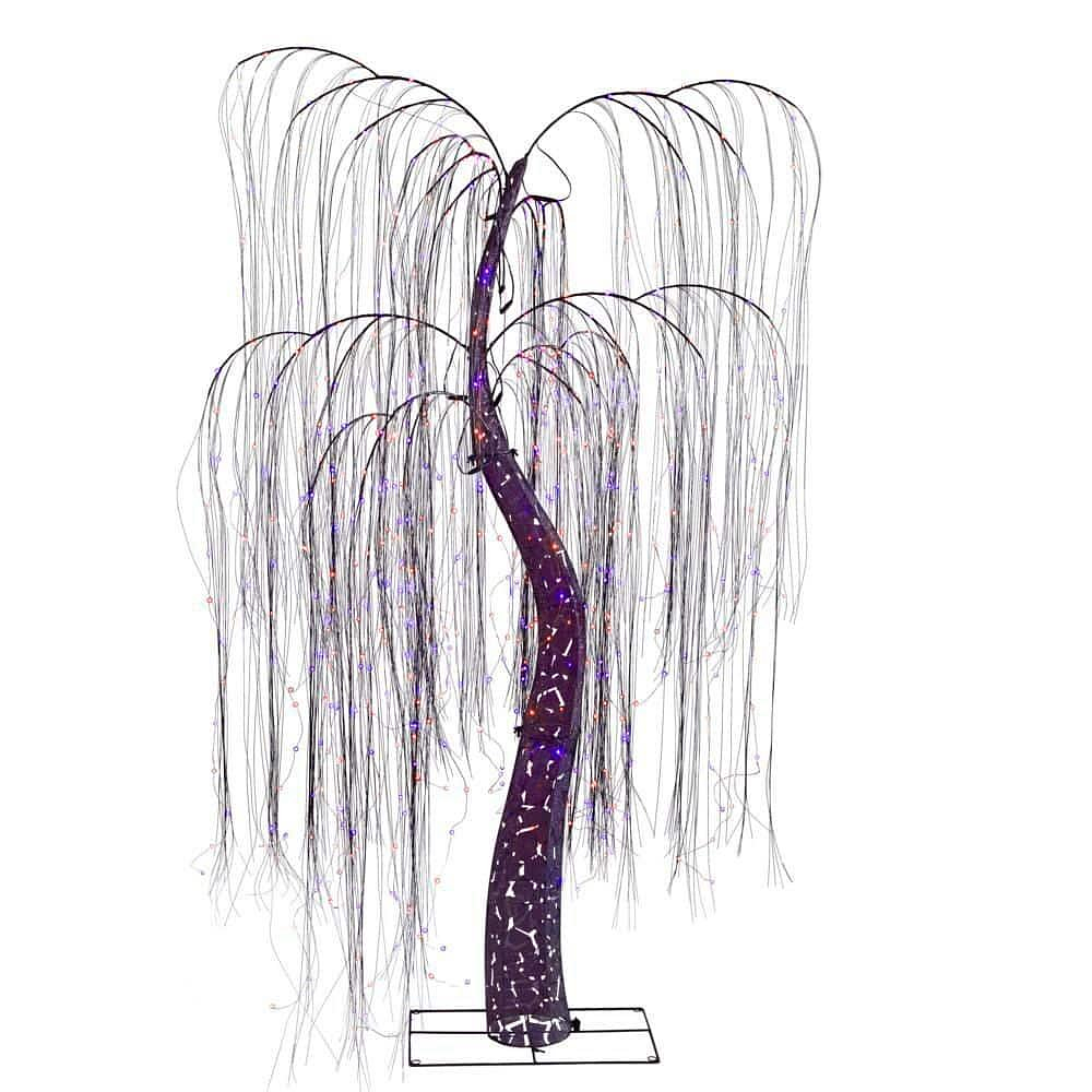 7 ft. Halloween Classics Color Changing LED Willow Tree H27