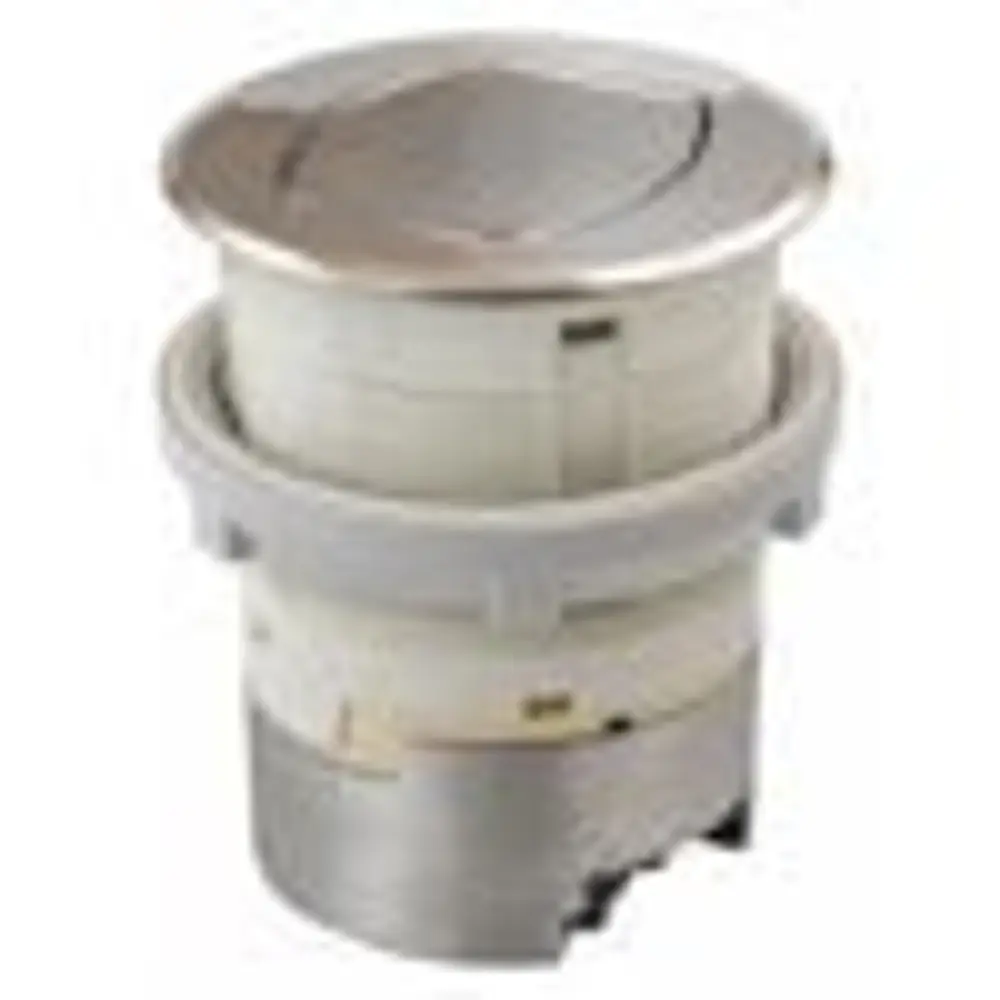 HUBBELL WIRING DEVICE-KELLEMS RCT200NI Ktcn Cntr Receptacle Surf Nickel 15A Kit