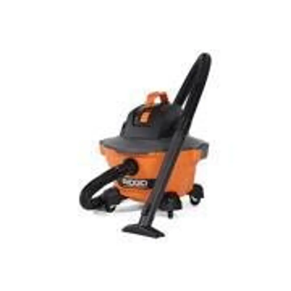6 Gal. 3.5 Peak HP NXT Shop Vacuum Wet Dry Vac with General Debris Filter, Locking Hose and Attachments HD06001