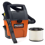 RIDGID WD3050 3 Gal. 3.5-Peak HP Portable Pro Wet Dry Vac