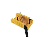 STANLEY 20-600 Deluxe Impact-Resistant Miter Box with Saw  Assembled Product Weight 2.42 lb